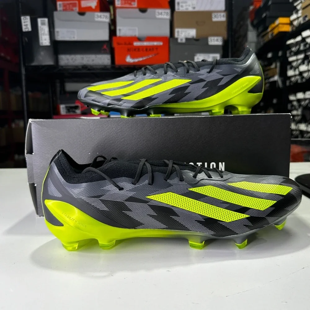 Adidas Crazyfast.1 FG Injection Soccer Cleats Shoes Black IG0670 Men's Size 12